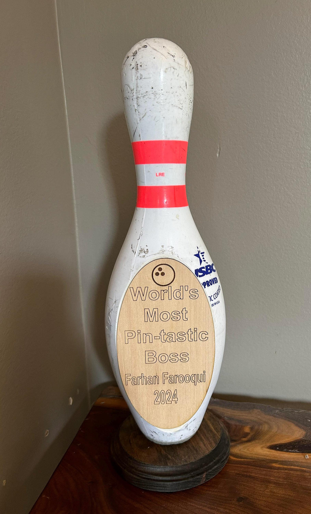 Bowling Pin Trophy